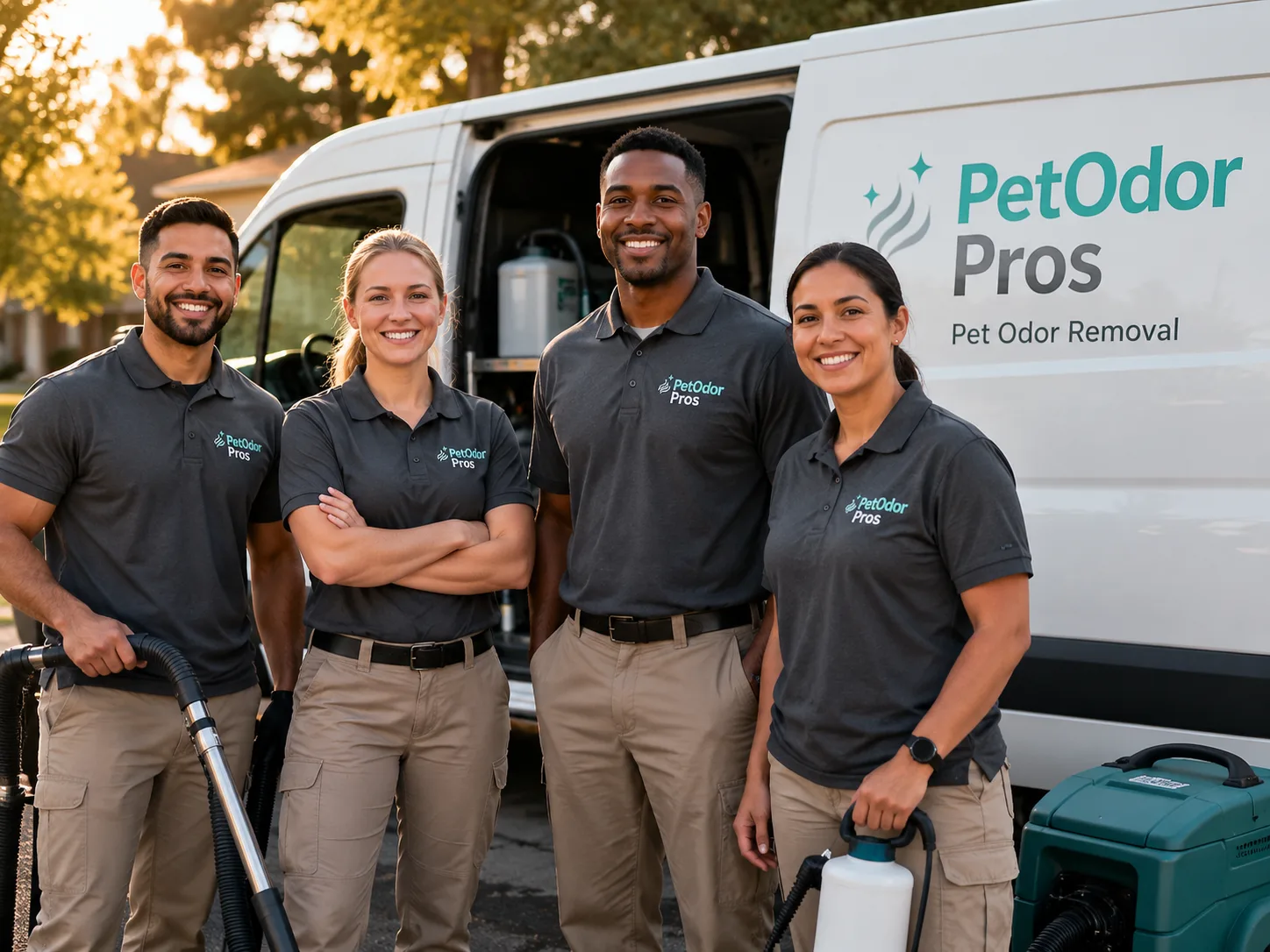 Pet Odor Removal team serving Hingham, MA